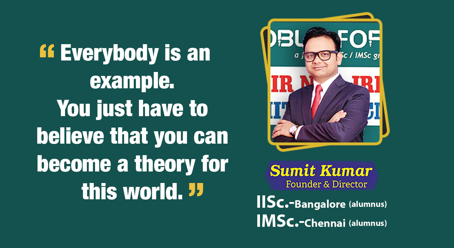Sumit Kumar Noble Forum India